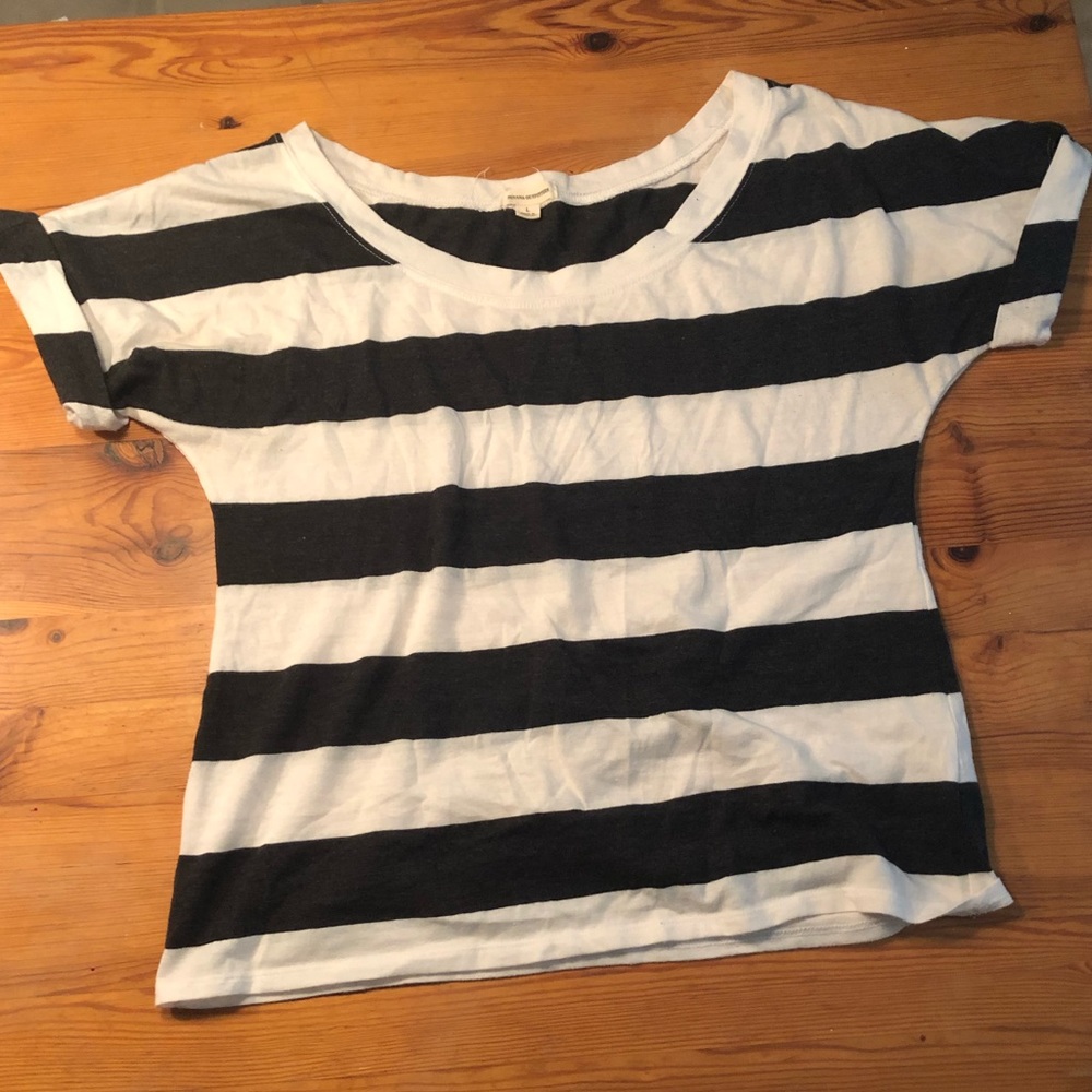 Zenana Outfitters Striped T-shirt